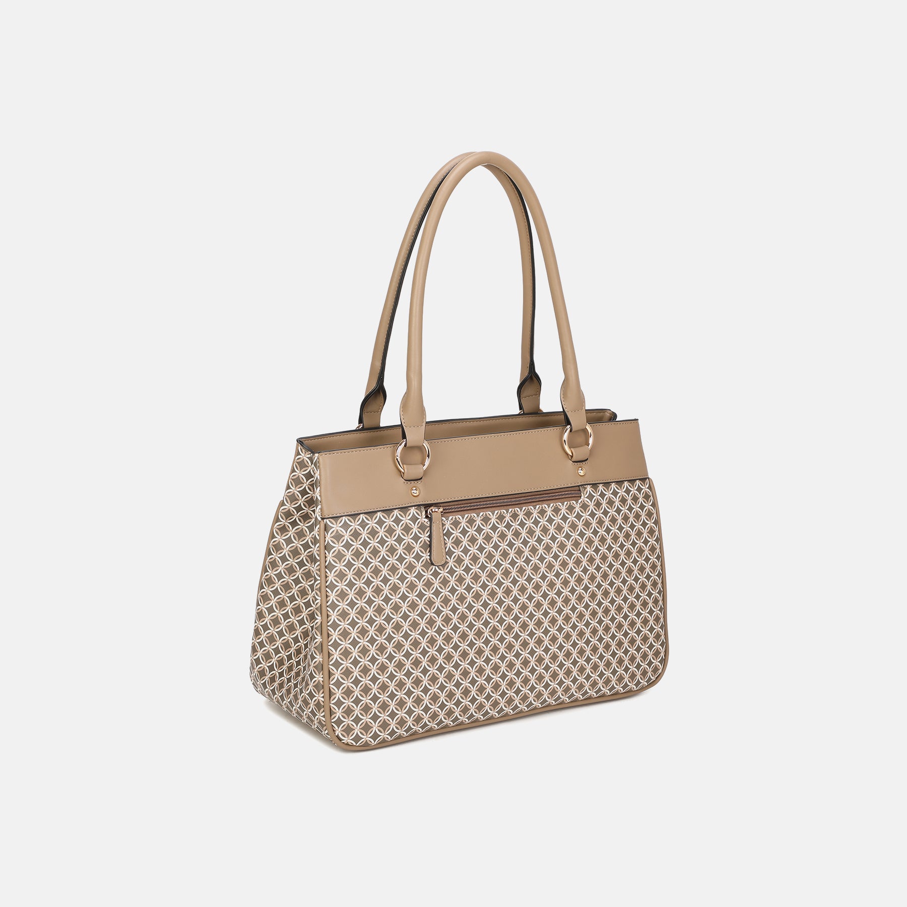 Shopper T-Dark Taupe Pia Serie