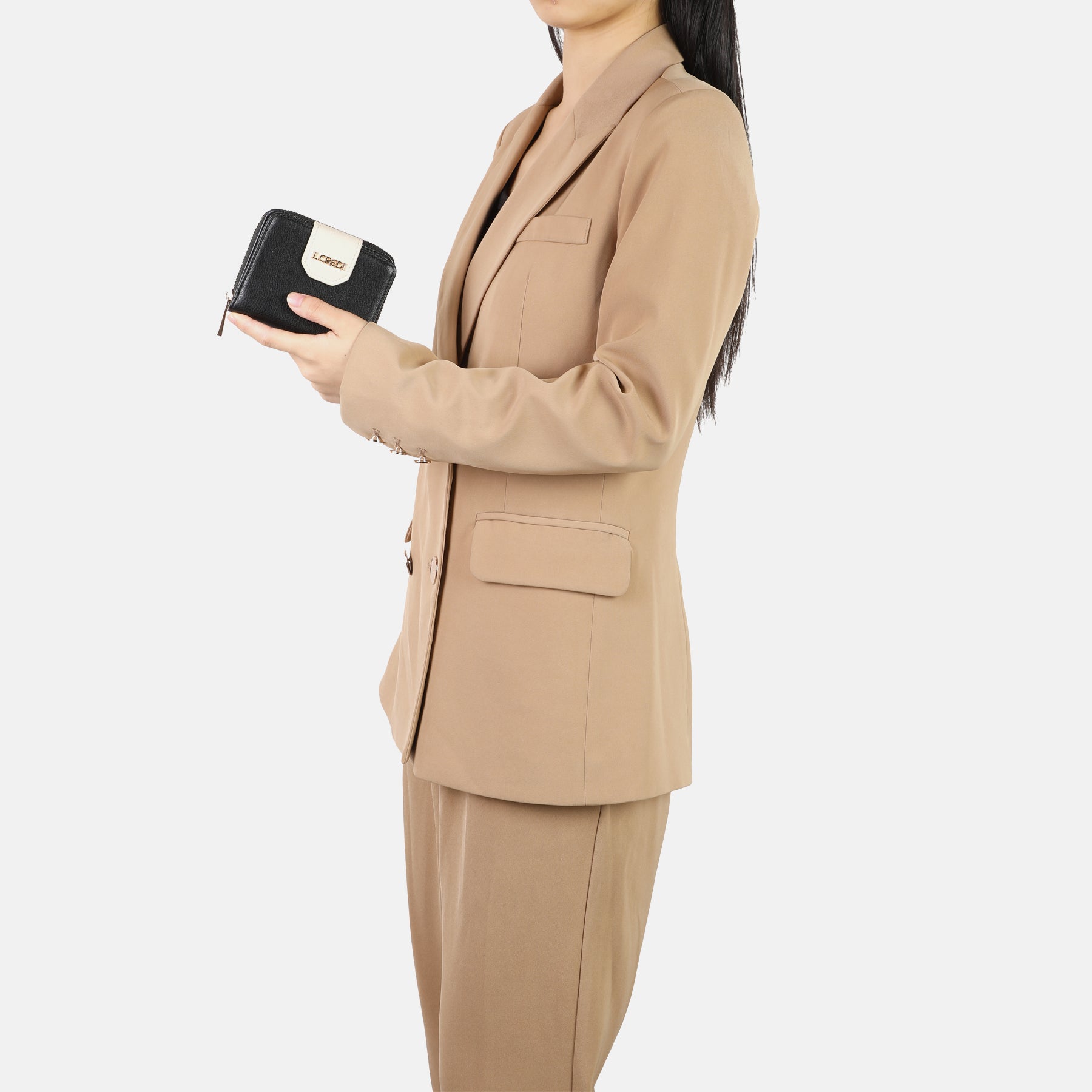 Portemonnaie Damen T-Black Multi Penia Serie