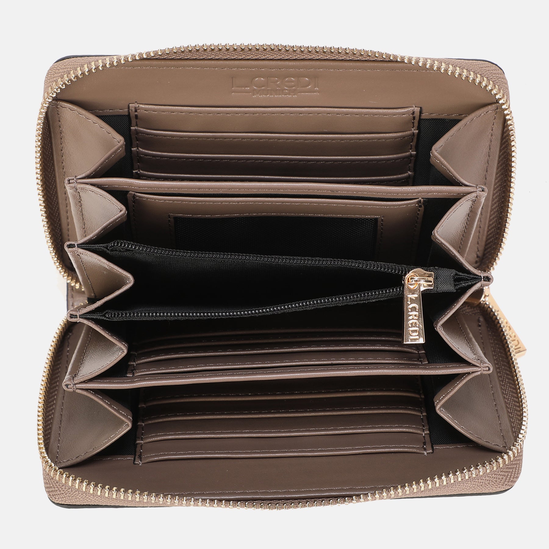 Portemonnaie Damen T-Black Multi Perenelle Serie