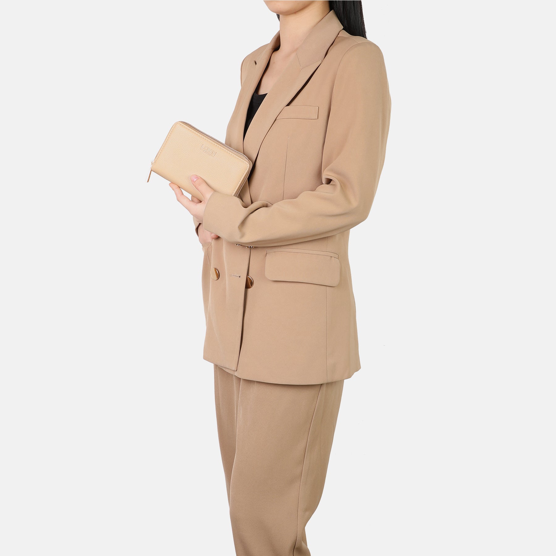 Portemonnaie Damen T-Desert Sand T-Filippa Serie - L.Credi Munich