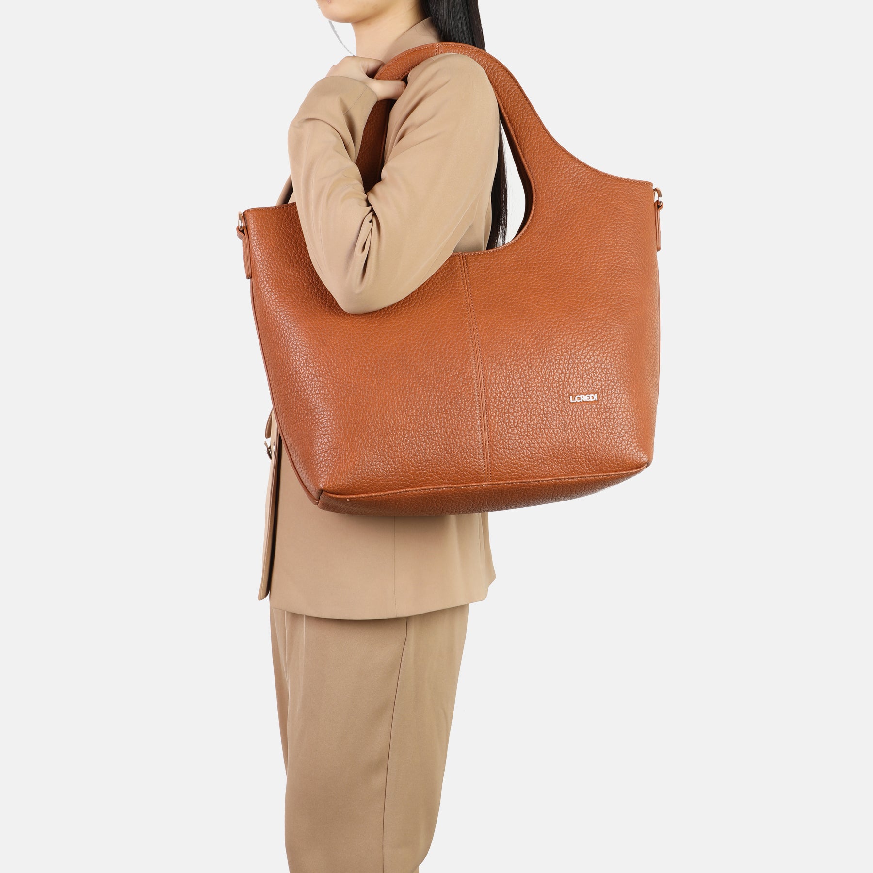 Shopper T-Cognac Romela Serie