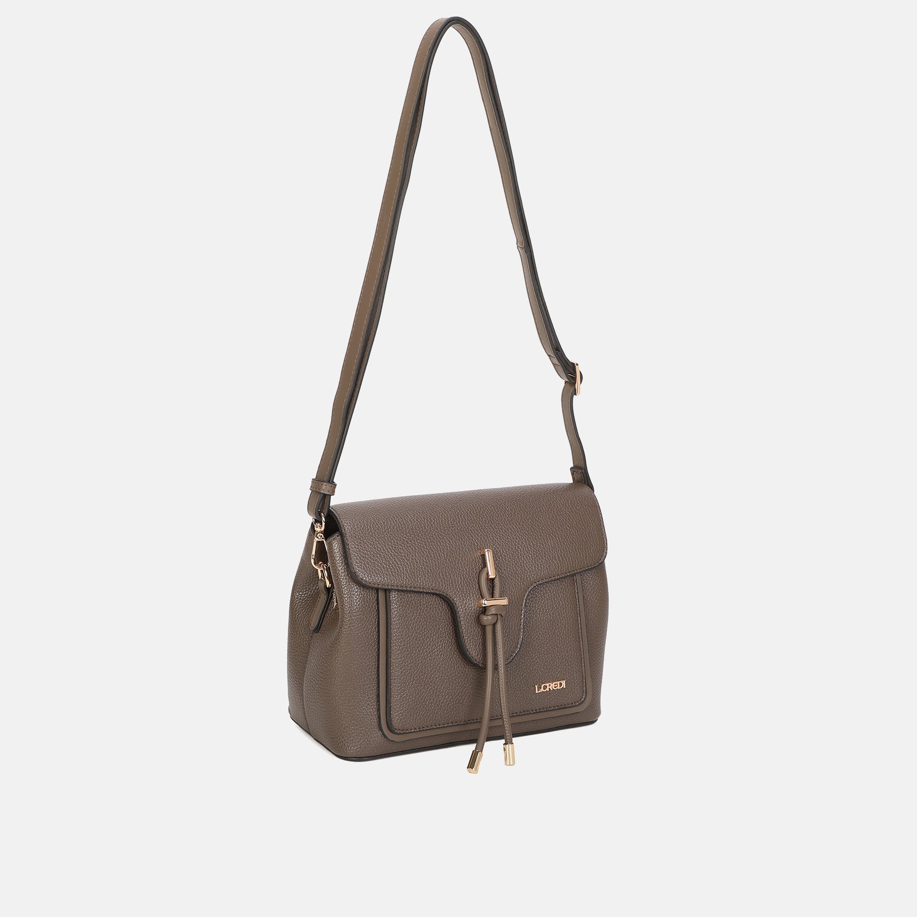 Umhängetasche T-Dark Taupe Paloma Serie