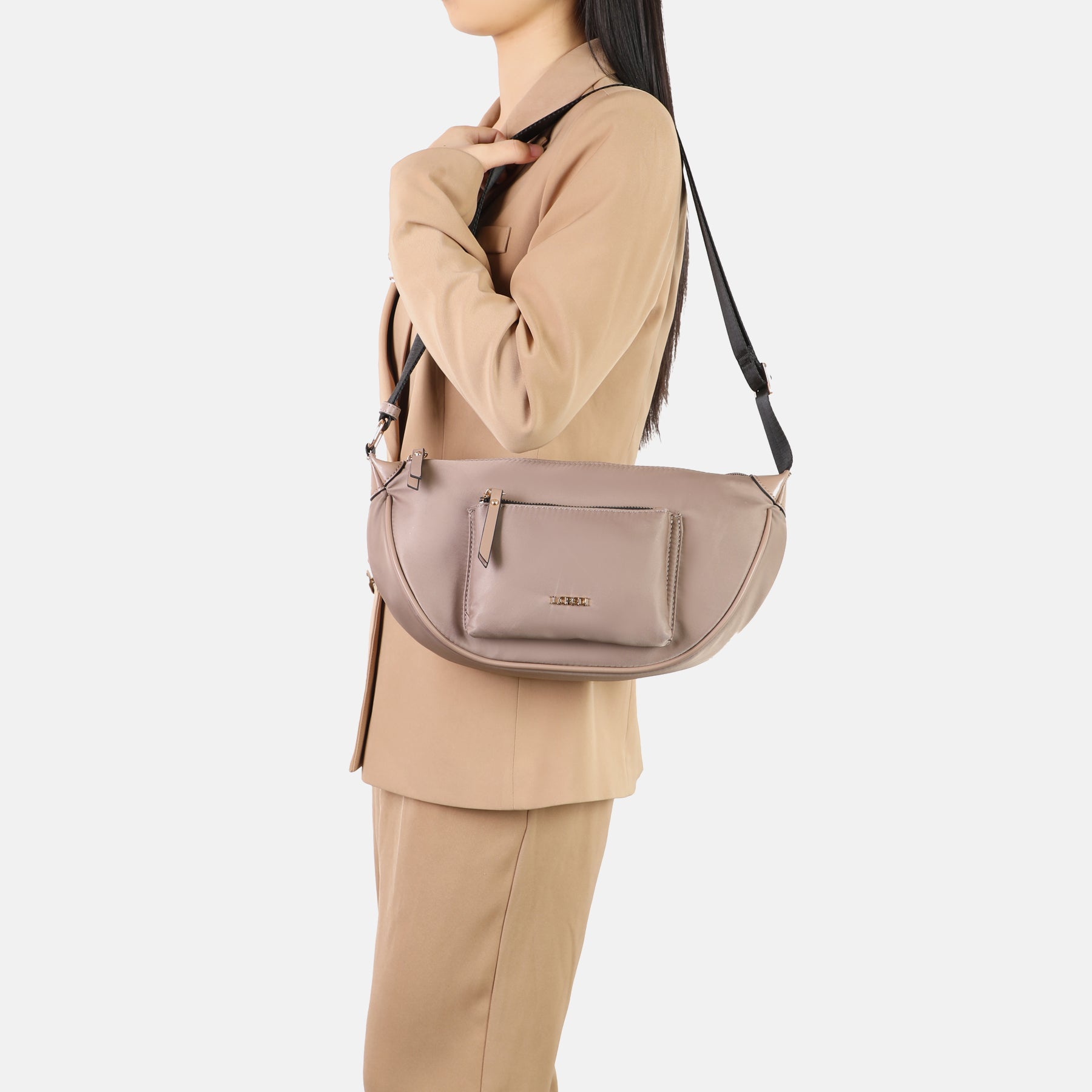 Umhängetasche T-Taupe Odeta Serie