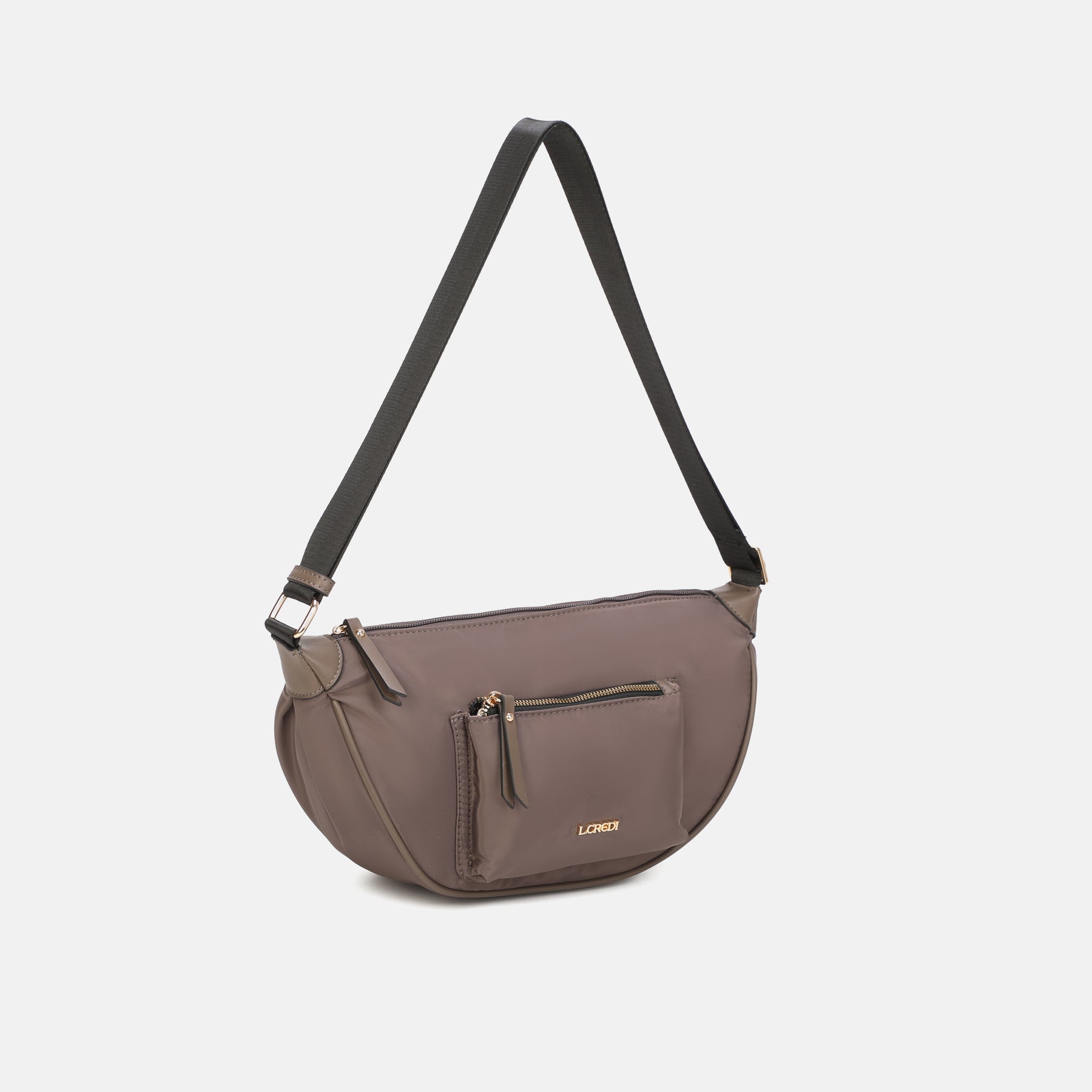 Umhängetasche T-Dark Taupe Odeta Serie