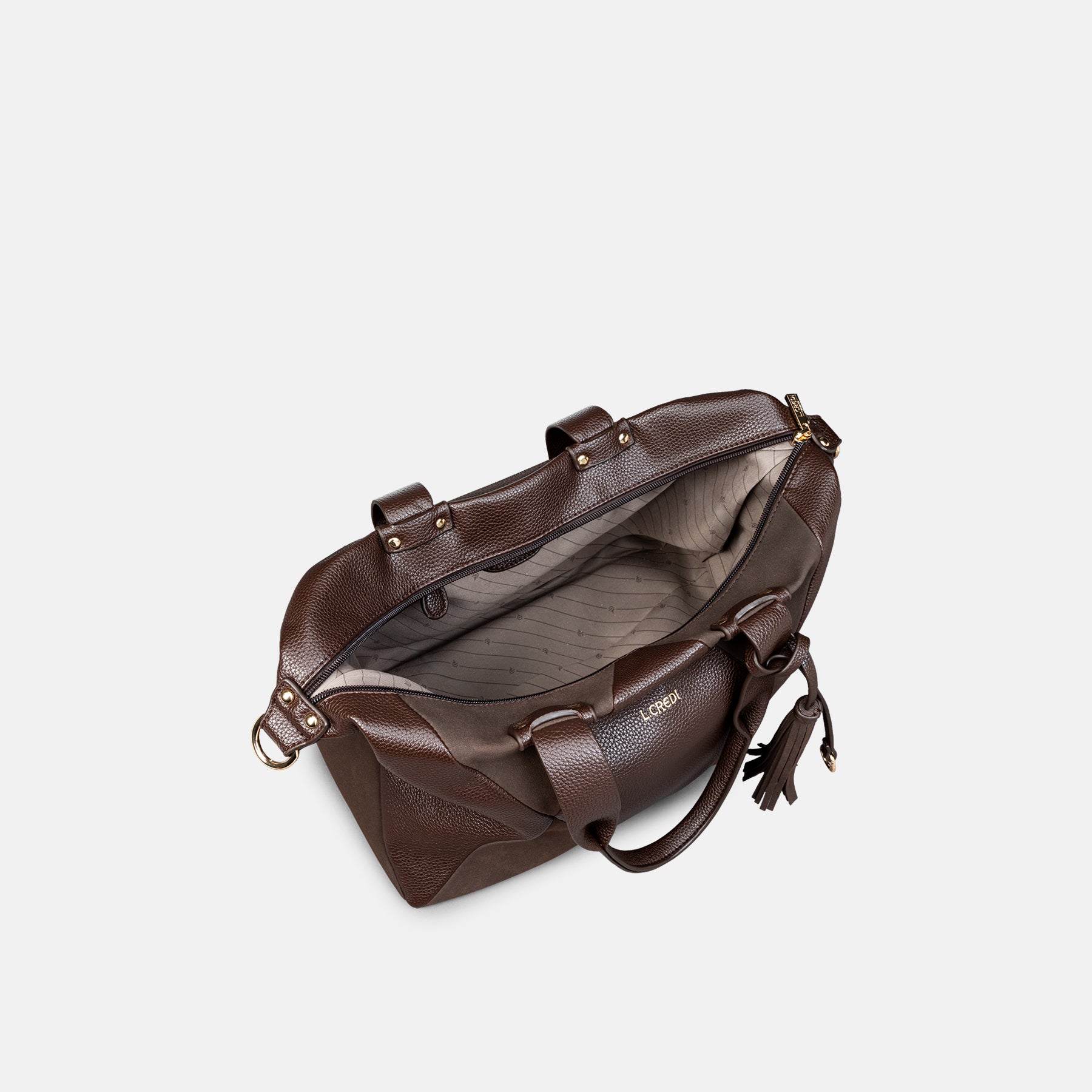 Henkeltasche chocolate Sarig Serie