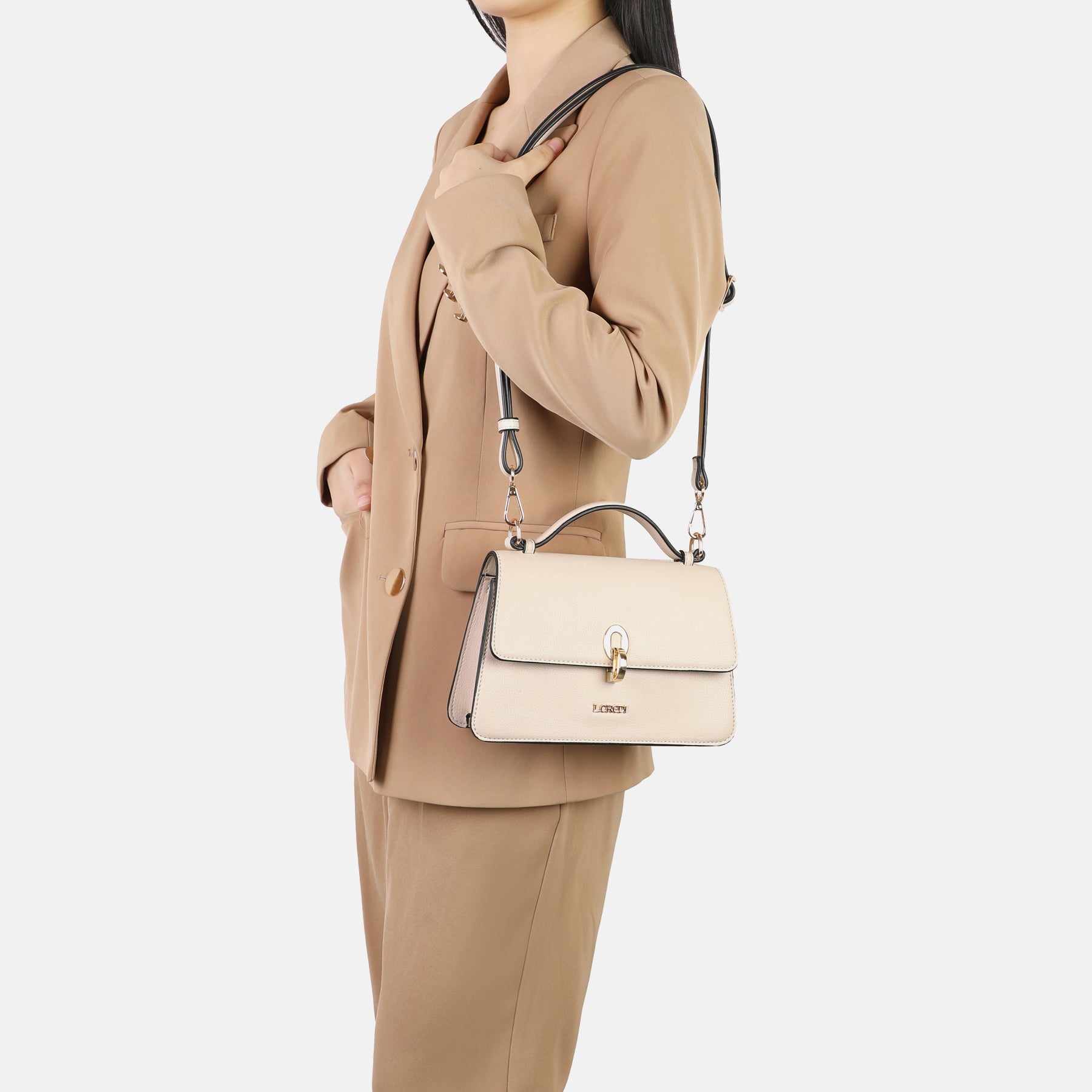 Umhängetasche T-Creme Petronella Serie