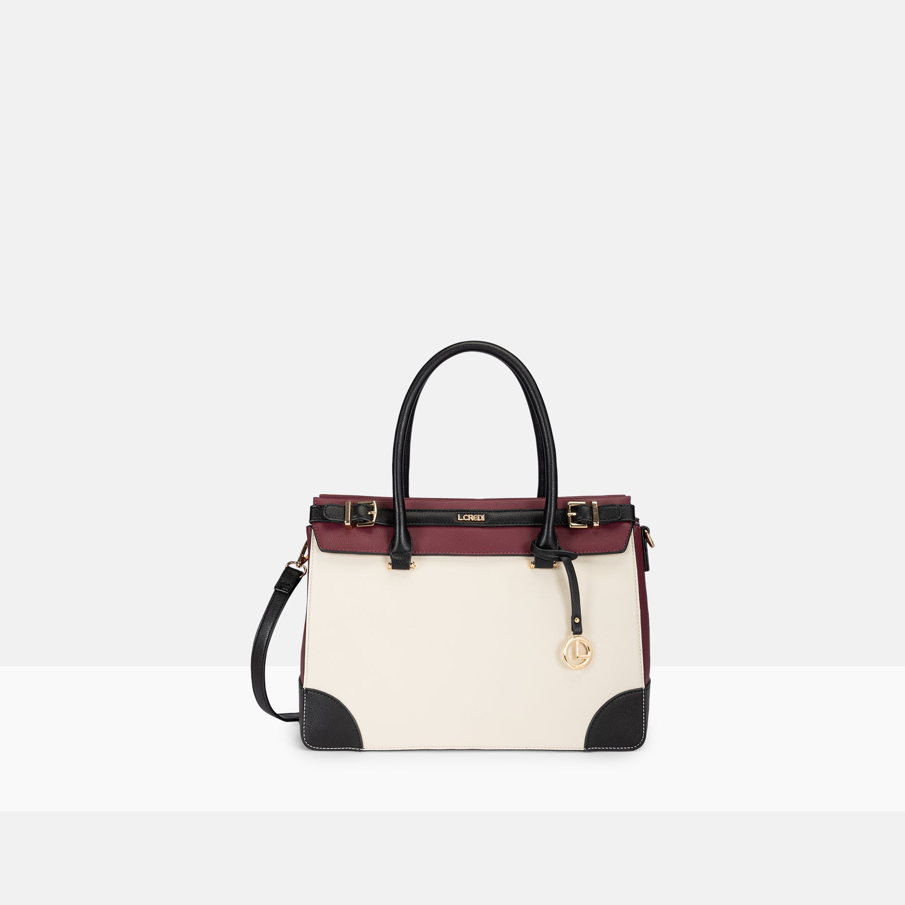 Henkeltasche cherry shade mix Solivette Serie
