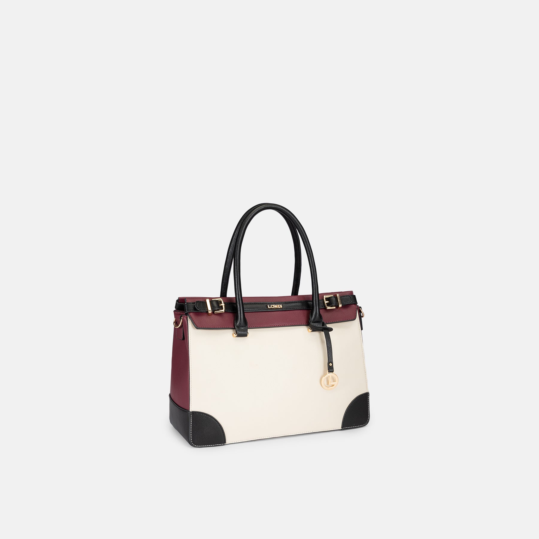 Henkeltasche cherry shade mix Solivette Serie