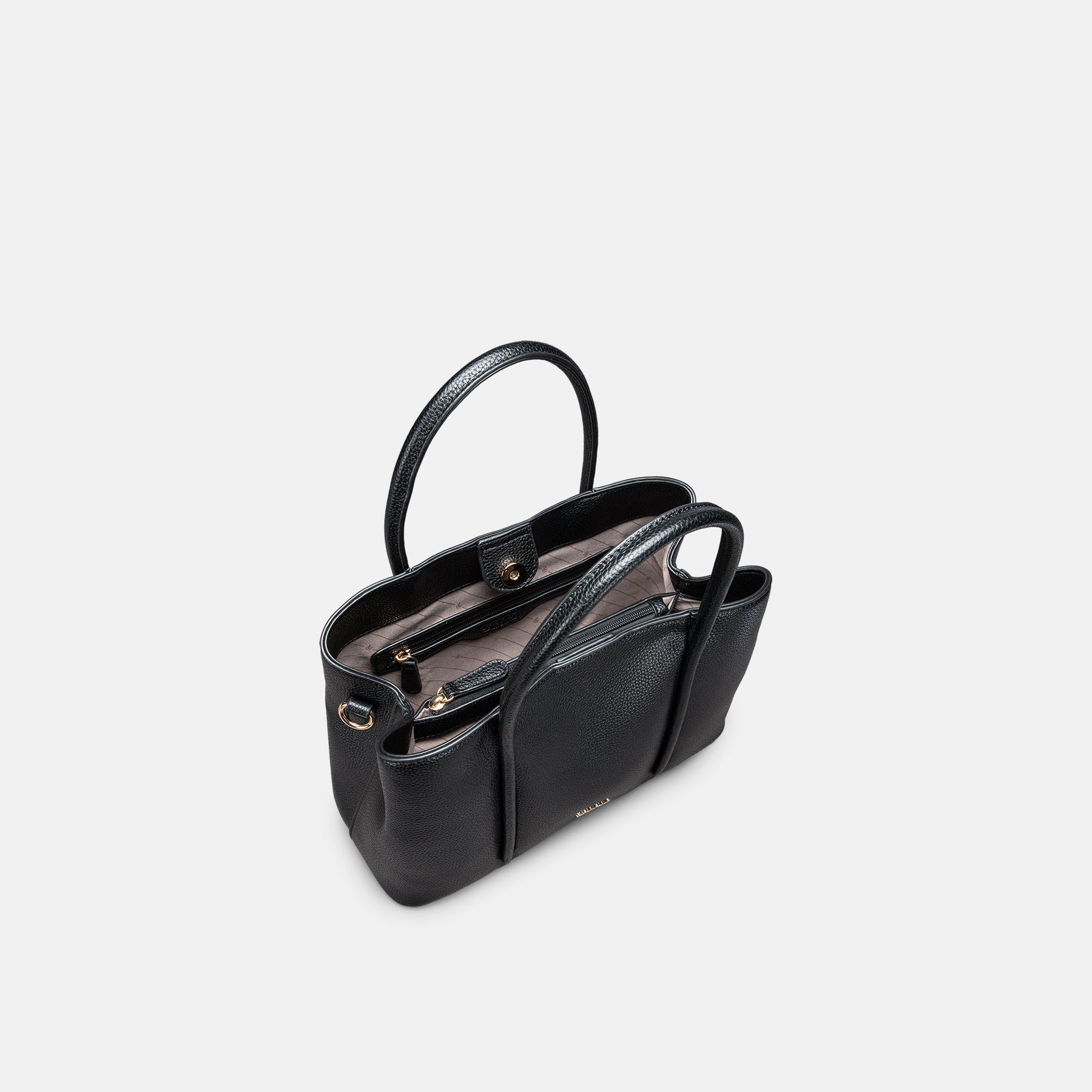 Henkeltasche schwarz Sybile Serie