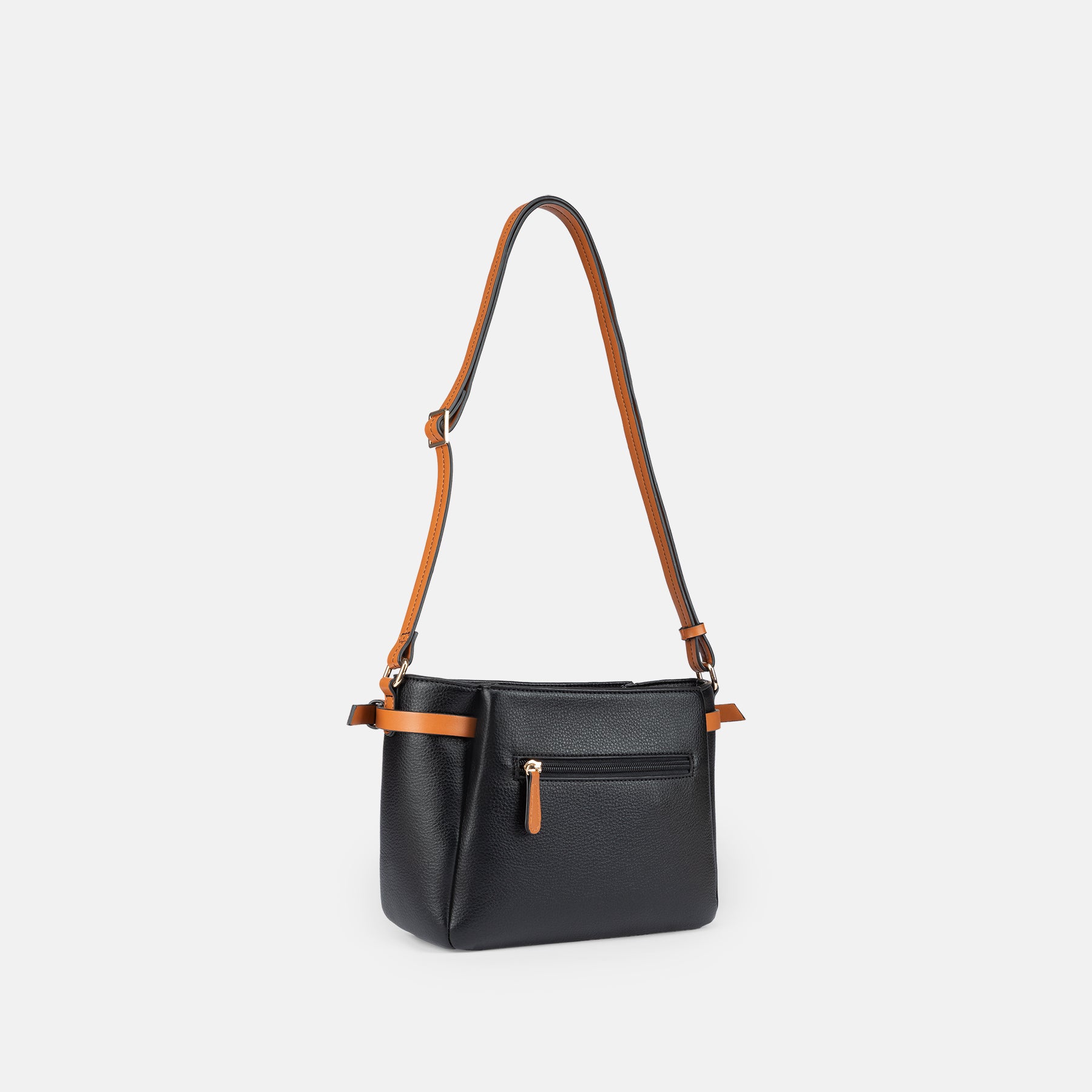 Umhängetasche schwarz Serika Serie