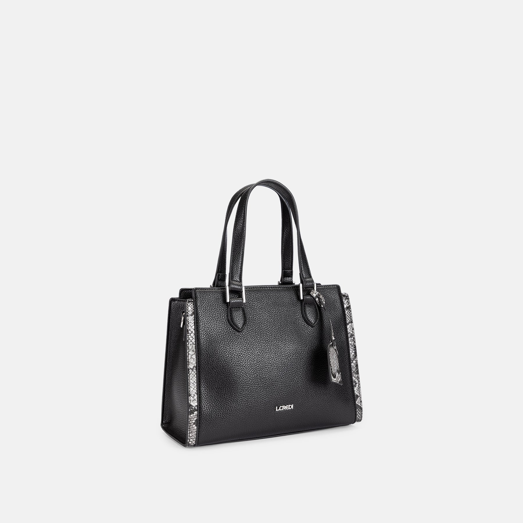 Henkeltasche schwarz Simiya Serie