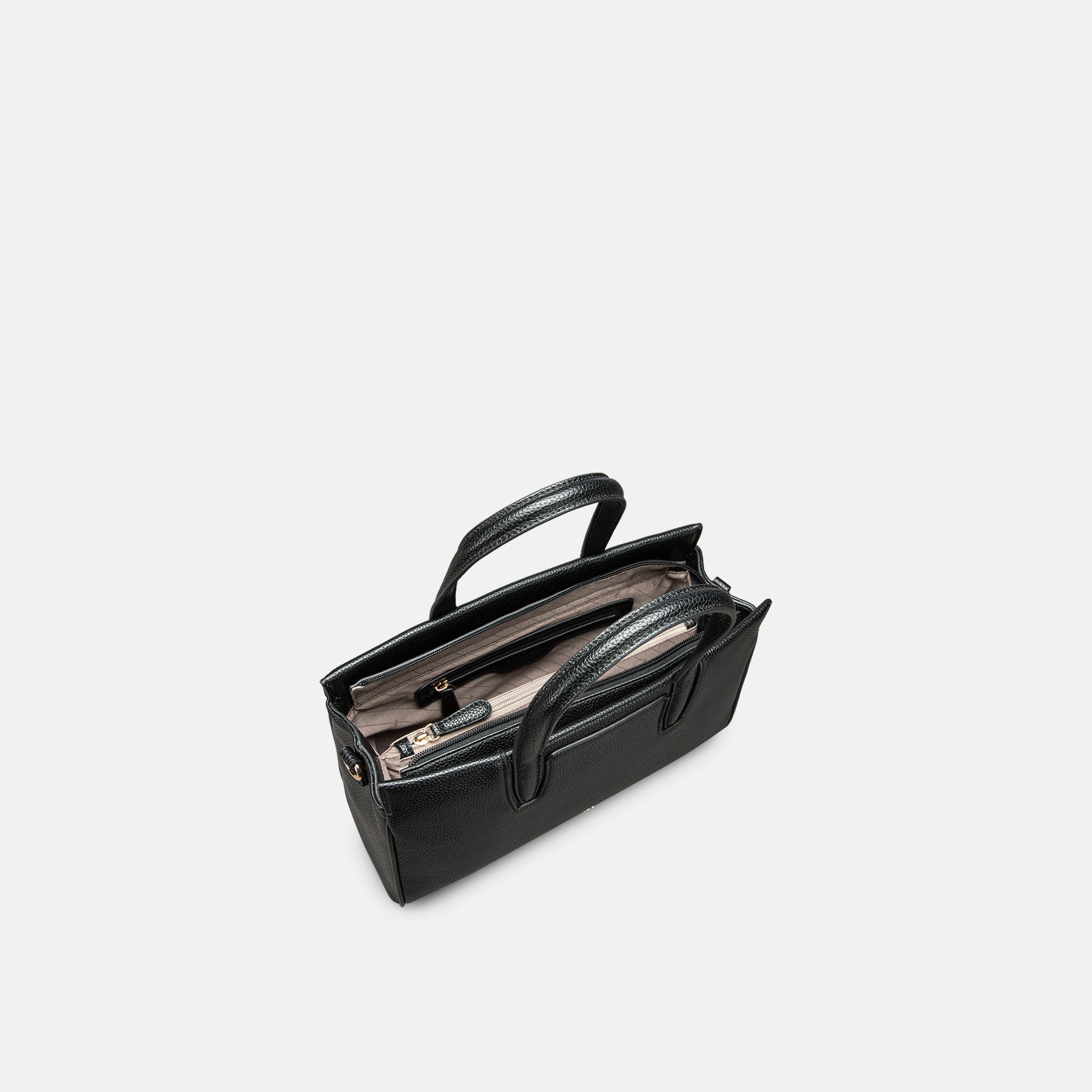 Henkeltasche schwarz Selima Serie