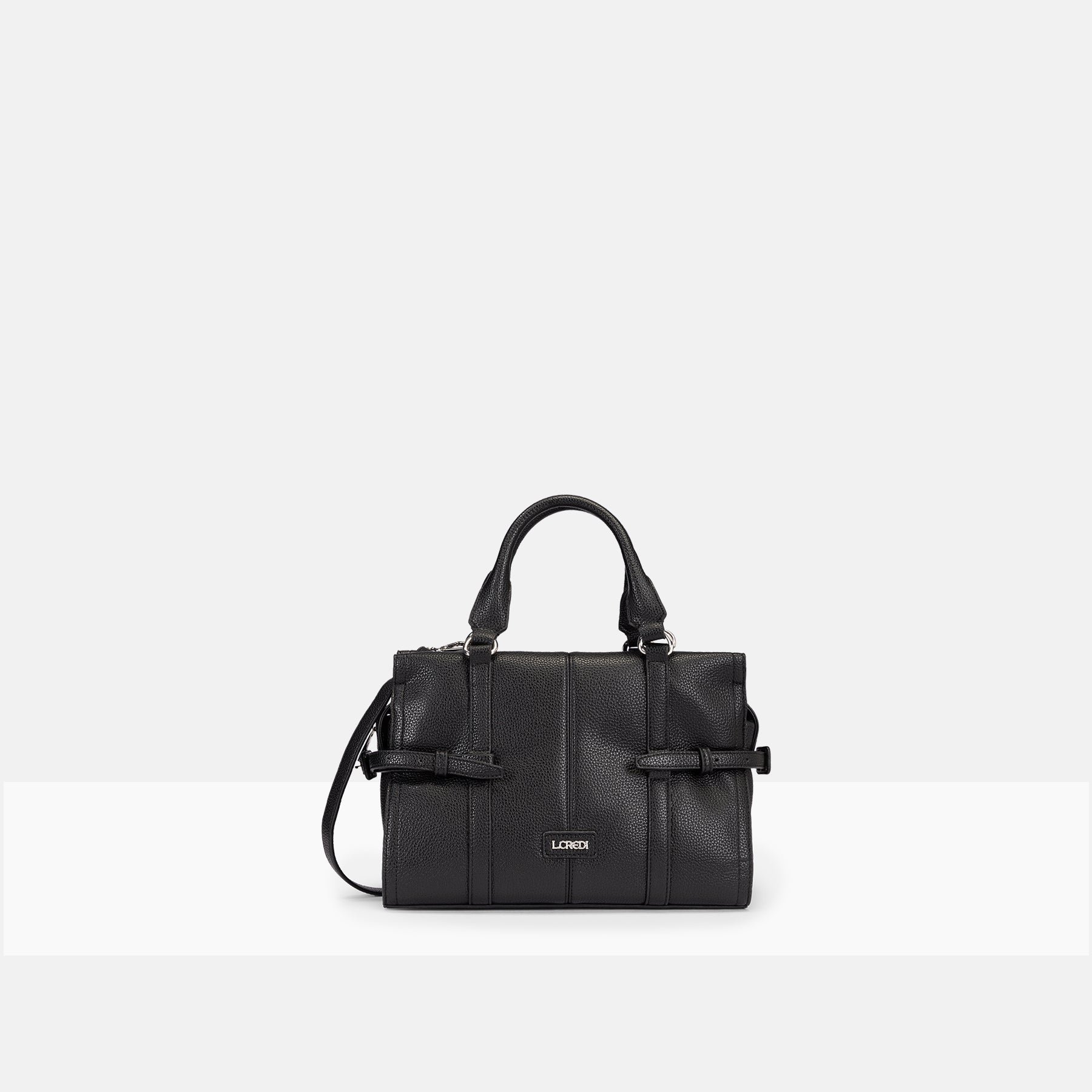 Henkeltasche schwarz Seraphina Serie