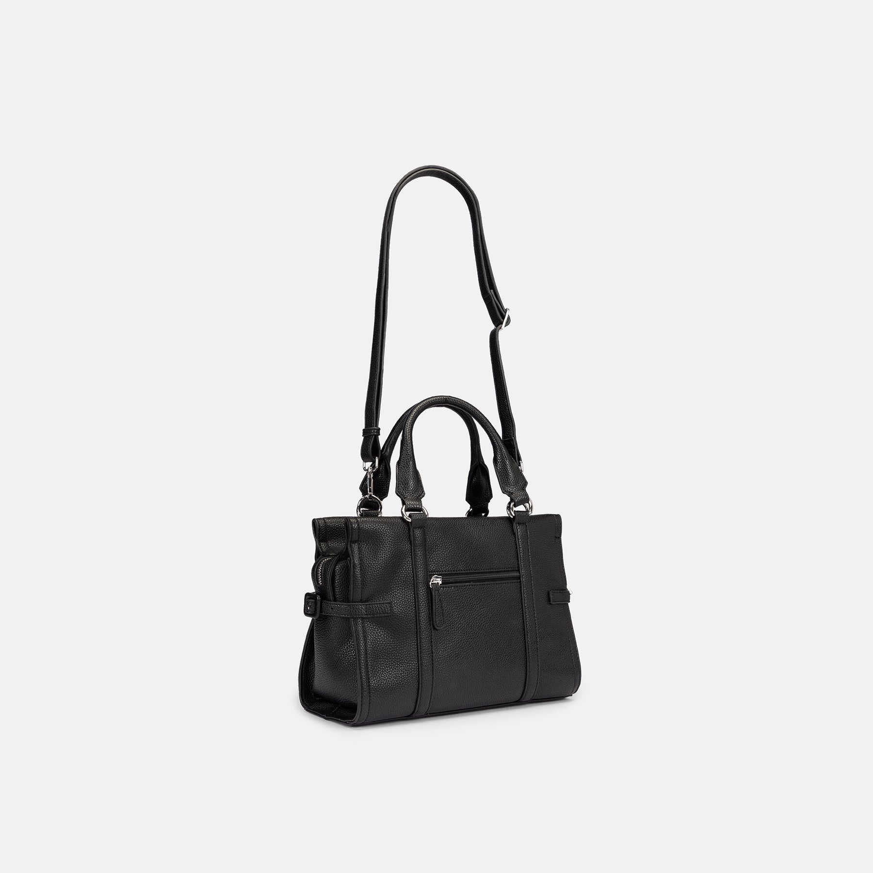 Henkeltasche schwarz Seraphina Serie