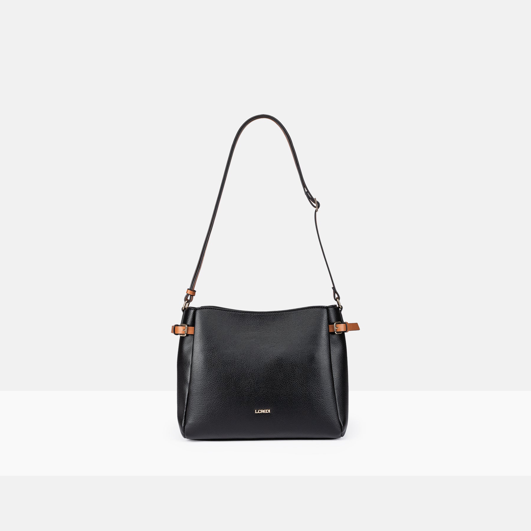 Umhängetasche schwarz Serika Serie