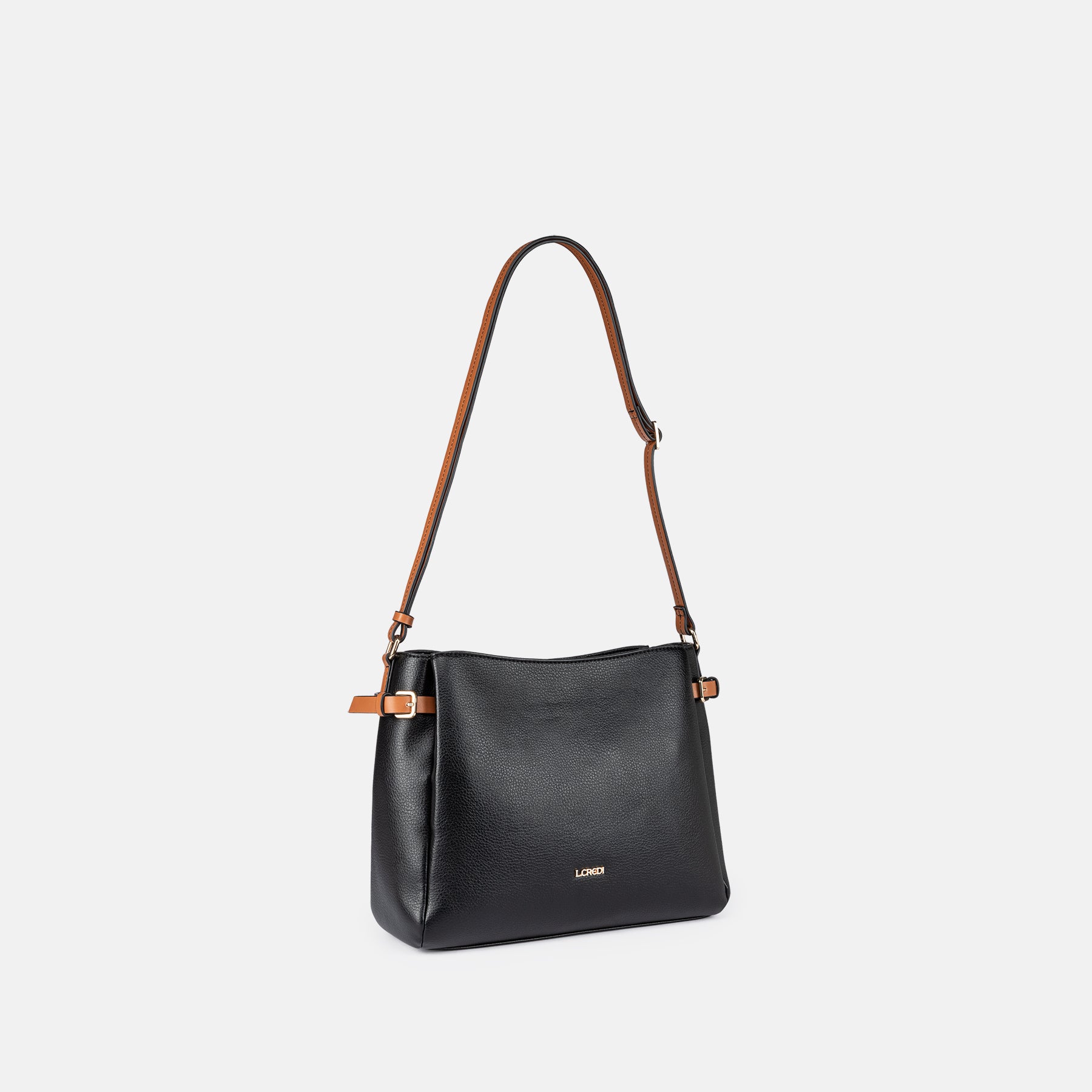 Umhängetasche schwarz Serika Serie