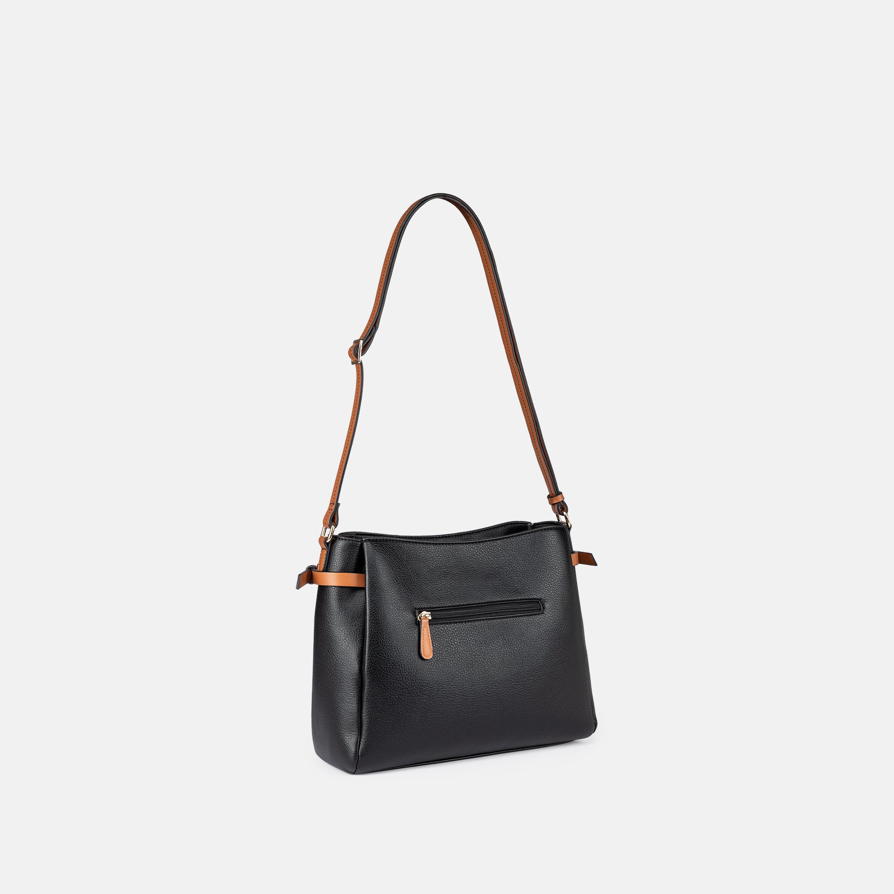 Umhängetasche schwarz Serika Serie
