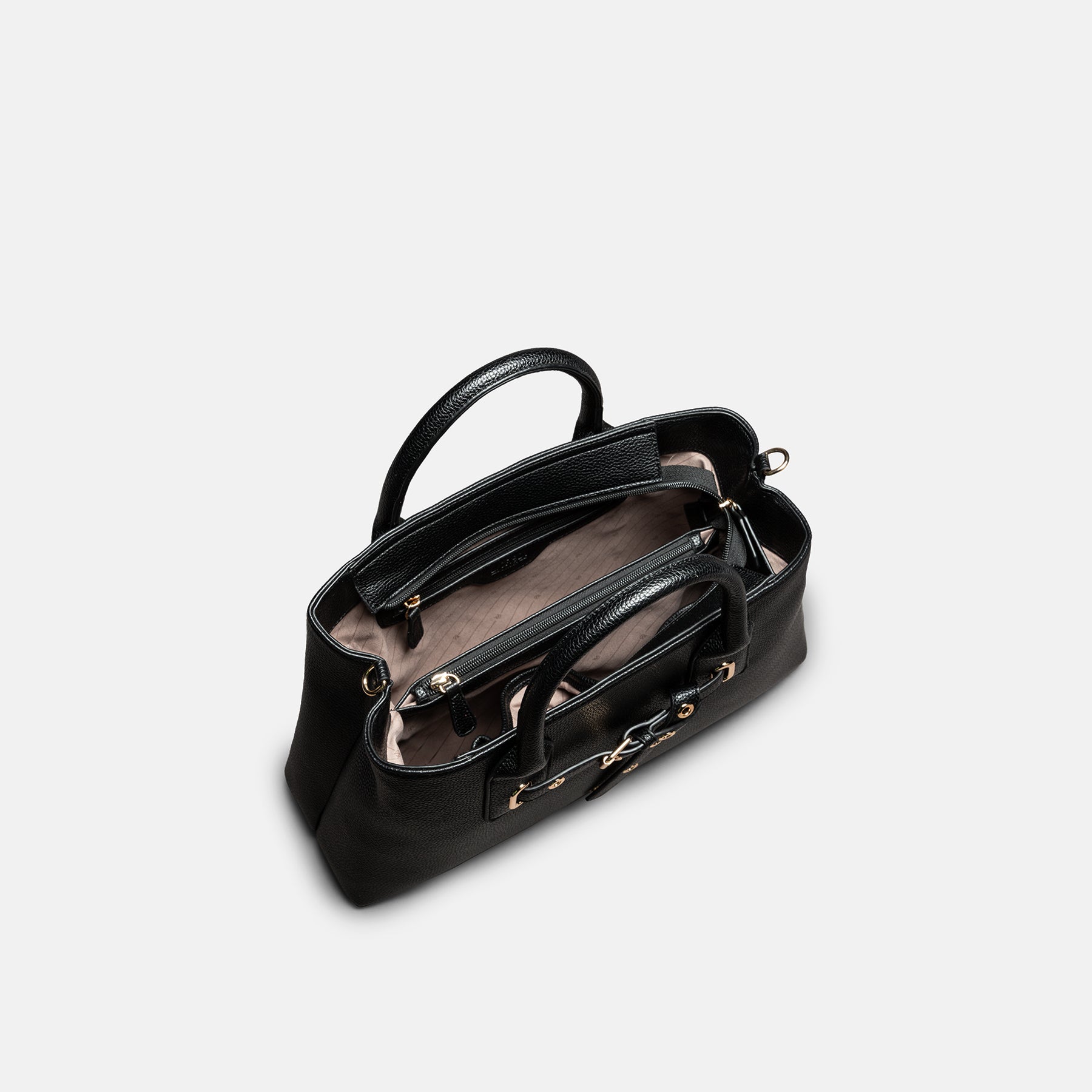 Henkeltasche schwarz Sadette Serie