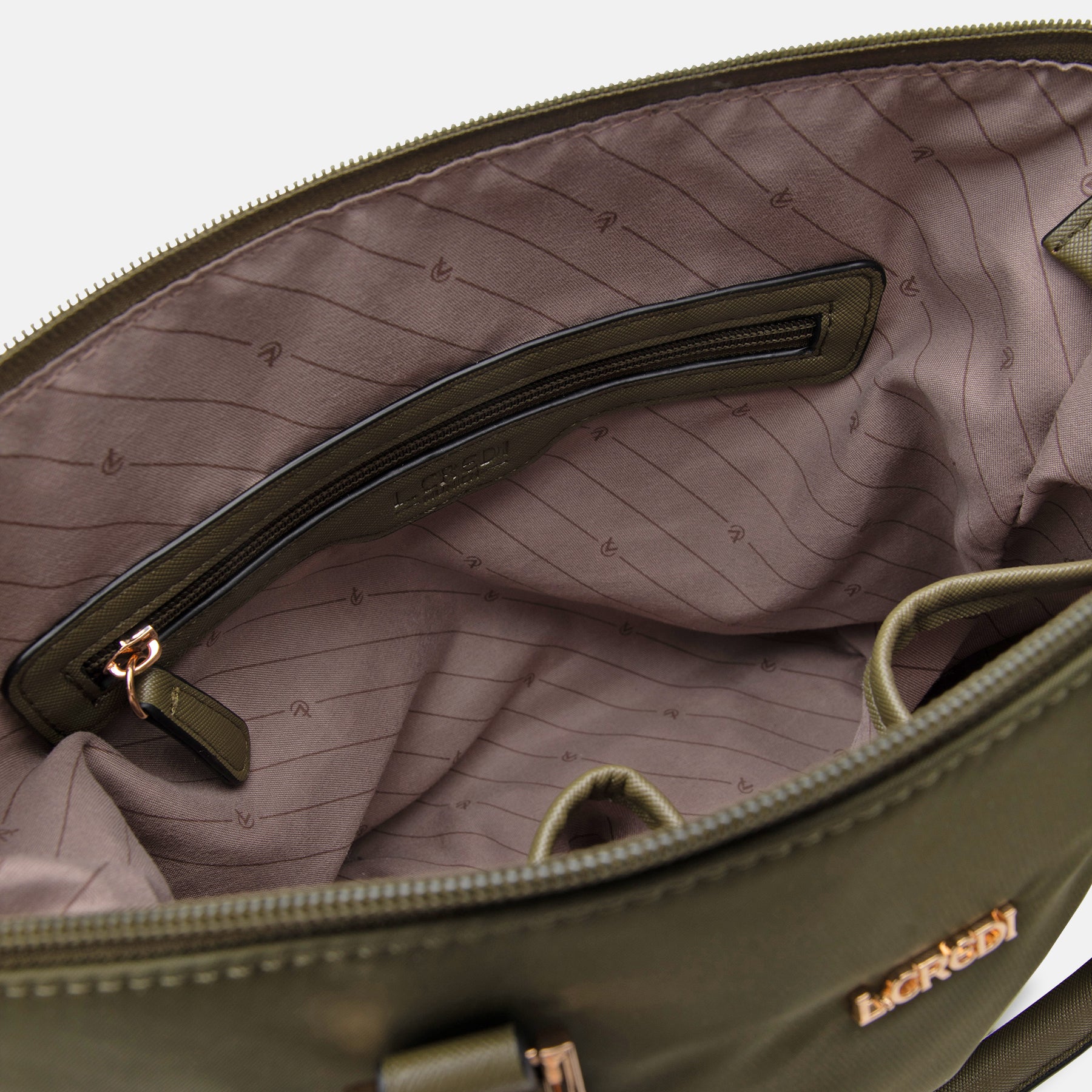 Alena Henkeltasche olive - L.Credi Munich