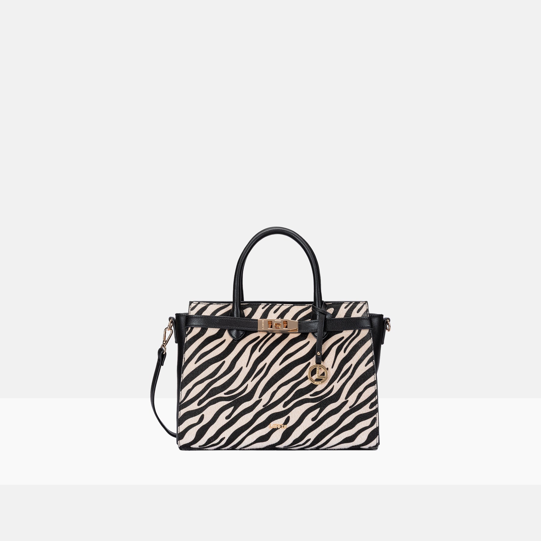 Henkeltasche schwarz / mix Subira Serie