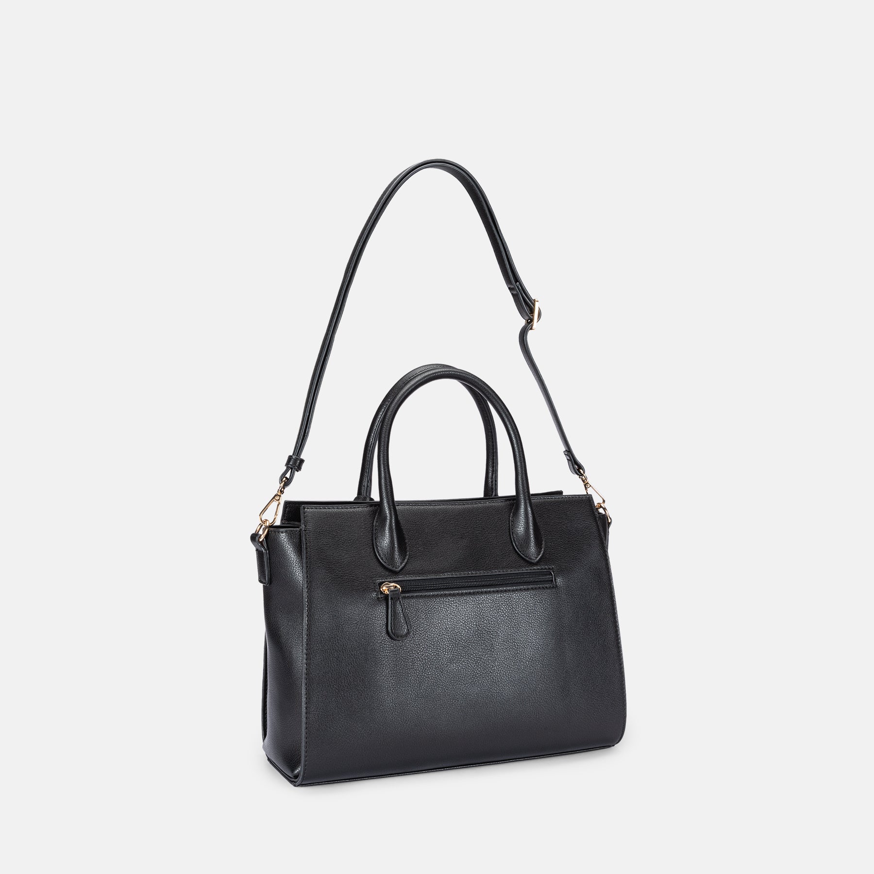 Henkeltasche schwarz / mix Subira Serie