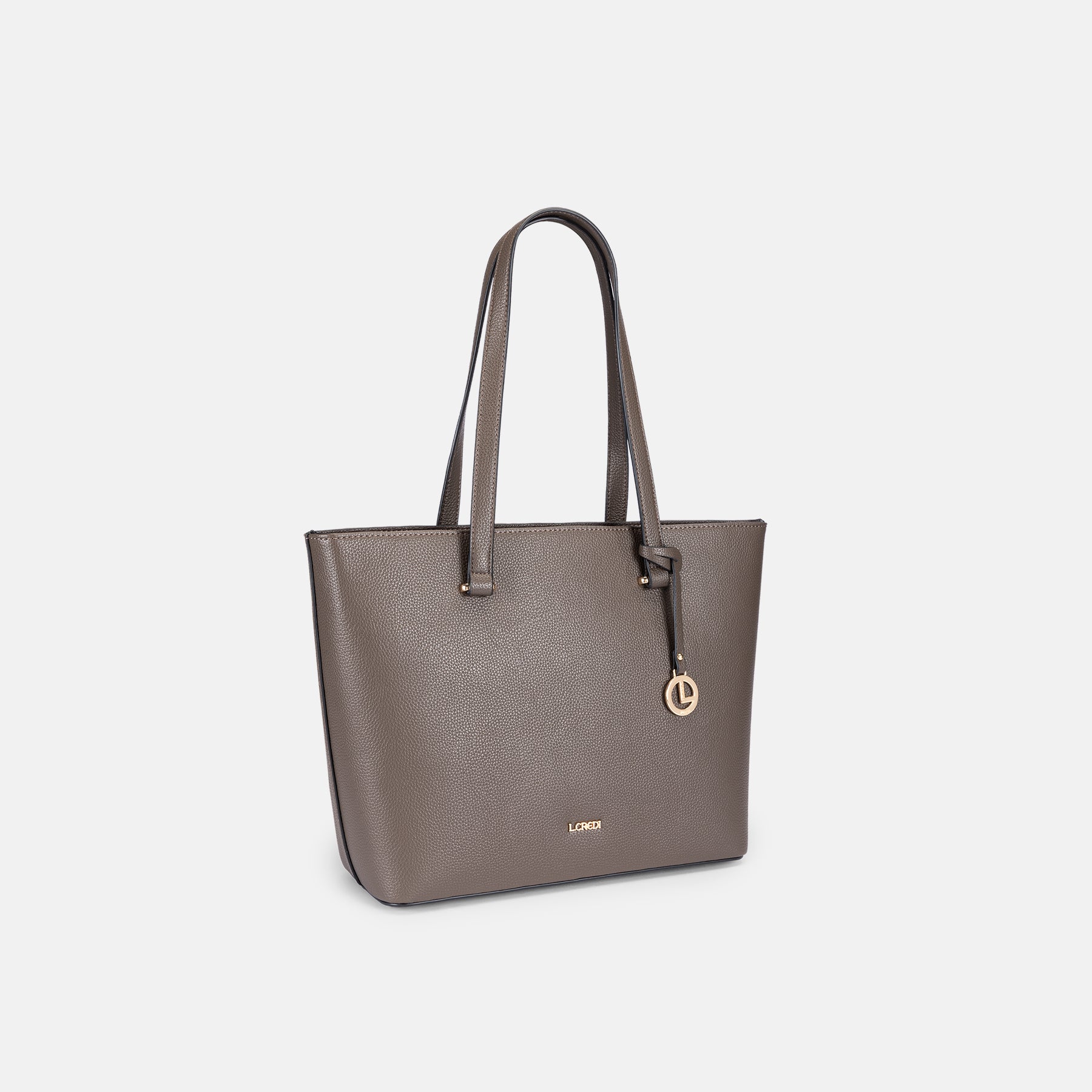 Shopper dark taupe Sarine Serie