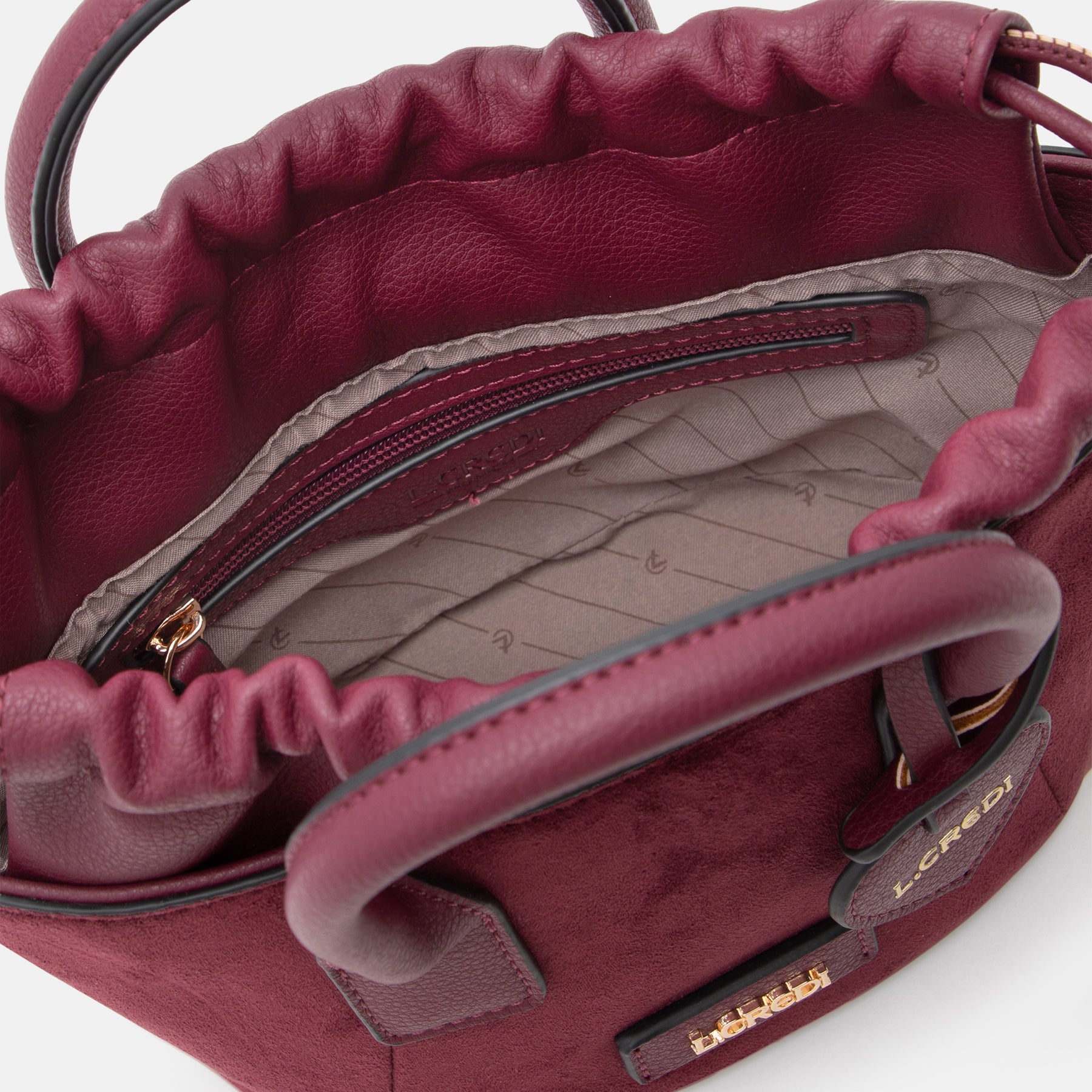 Sopherl Umhängetasche cherry shade - L.Credi Munich