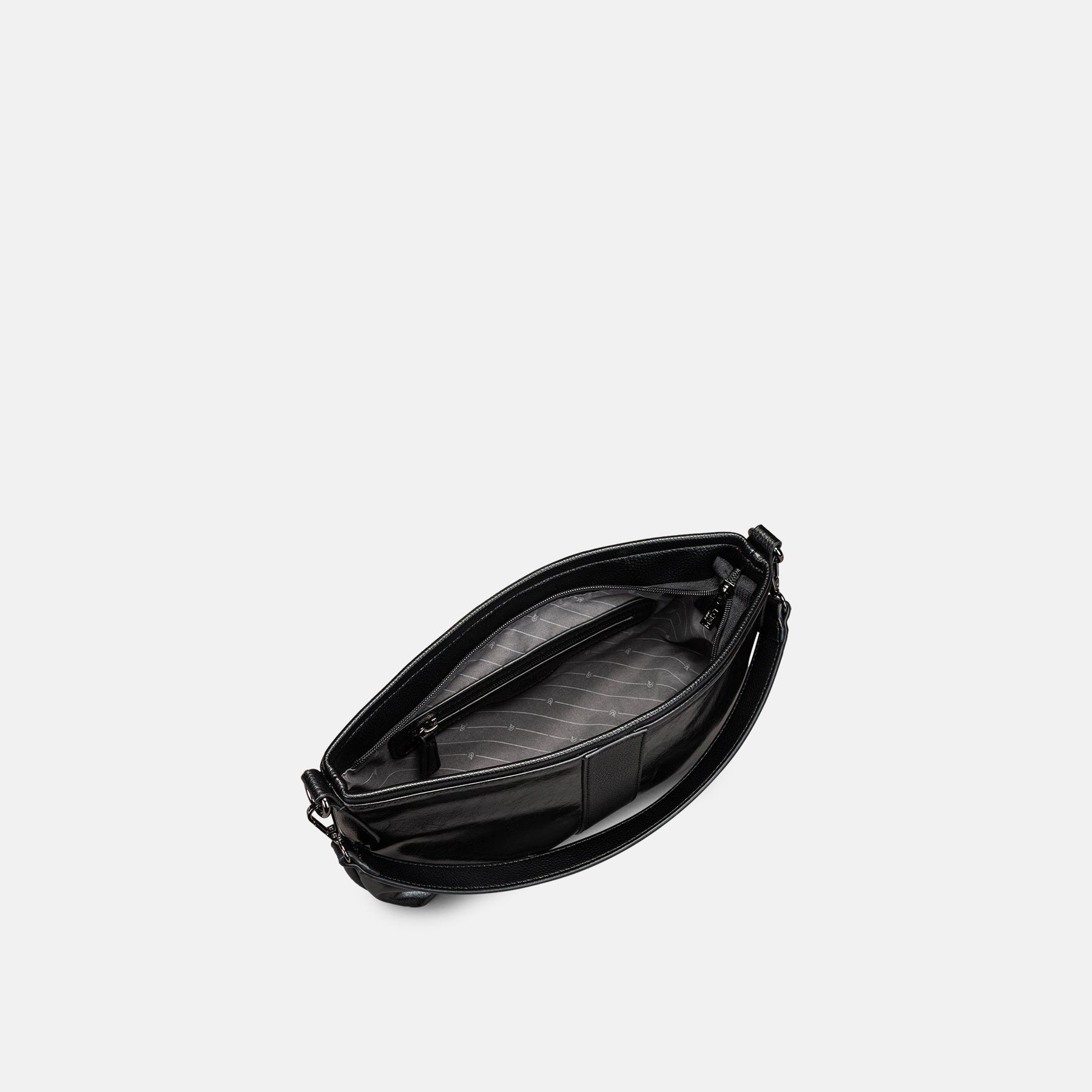 Umhängetasche schwarz Saphi Serie