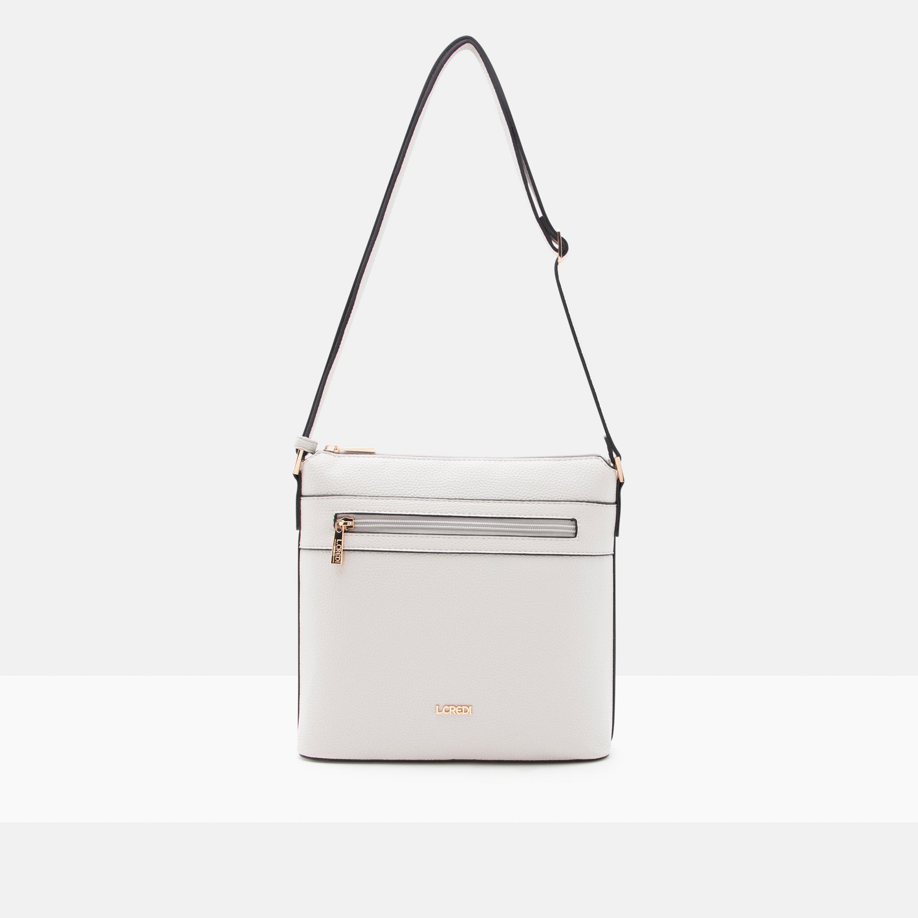 Umhängetasche light gray Sobina Serie - L.Credi Munich