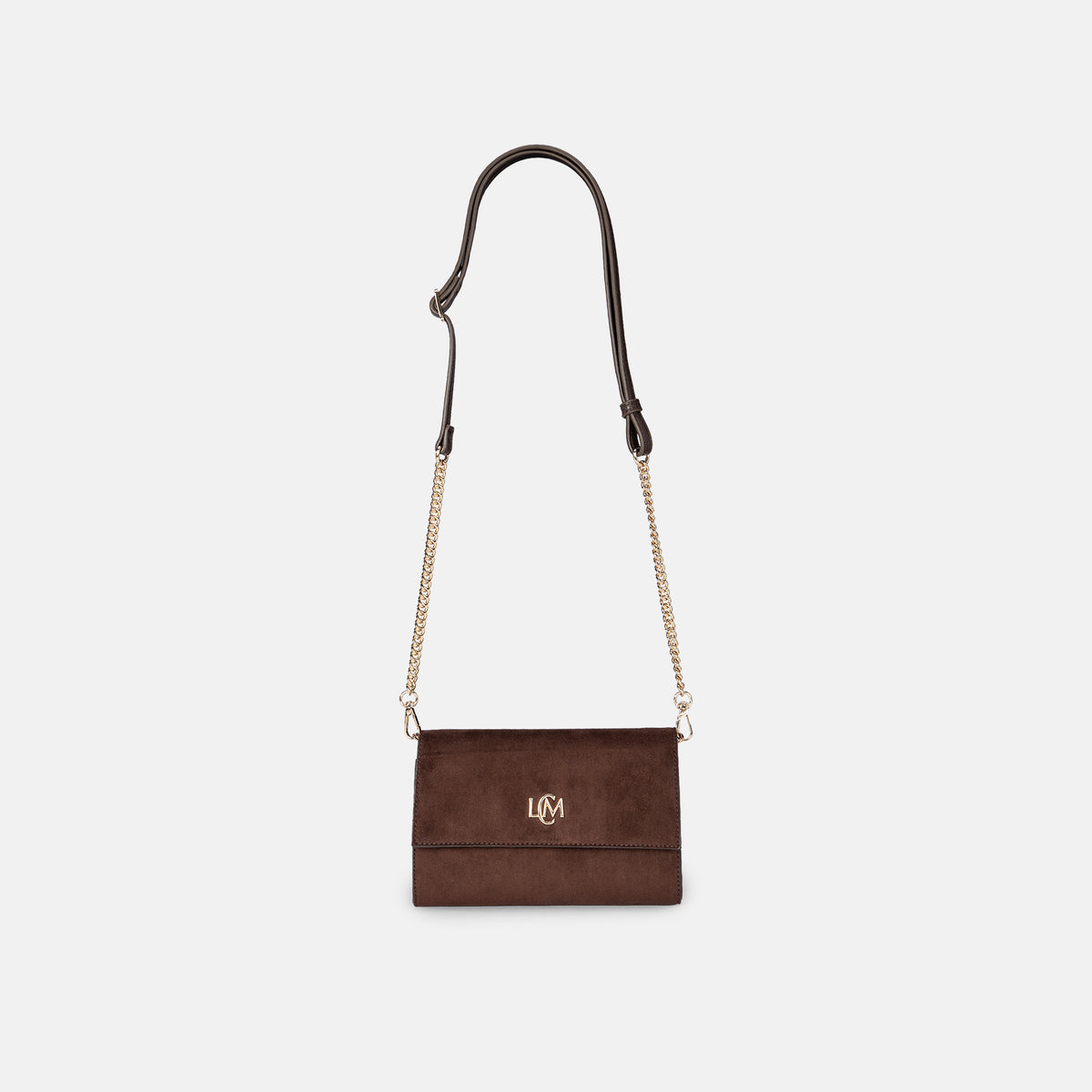 Clutch chocolate Tenzia Serie - L.Credi Munich
