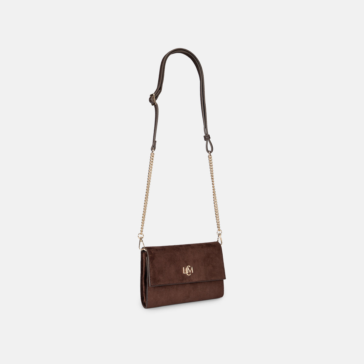 Clutch chocolate Tenzia Serie - L.Credi Munich