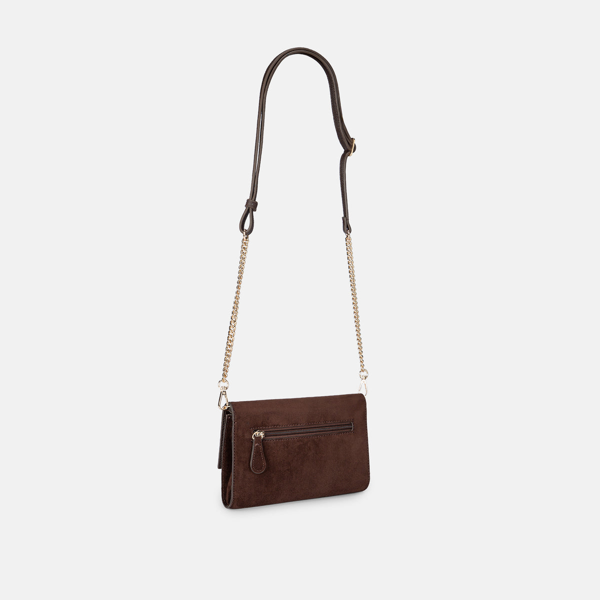 Clutch chocolate Tenzia Serie - L.Credi Munich