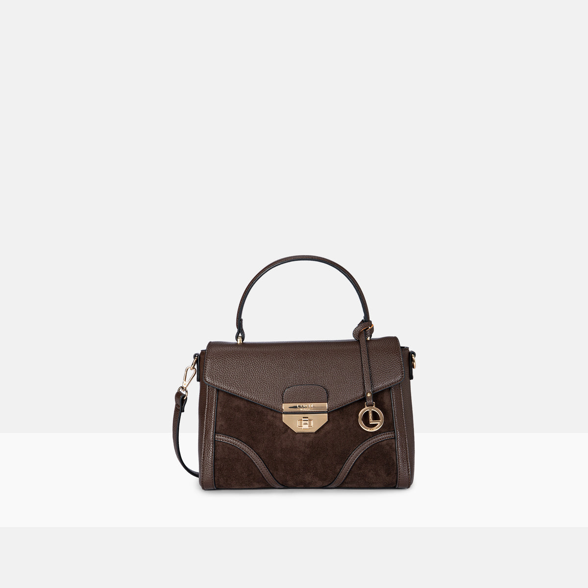 Henkeltasche chocolate Tahliah Serie - L.Credi Munich